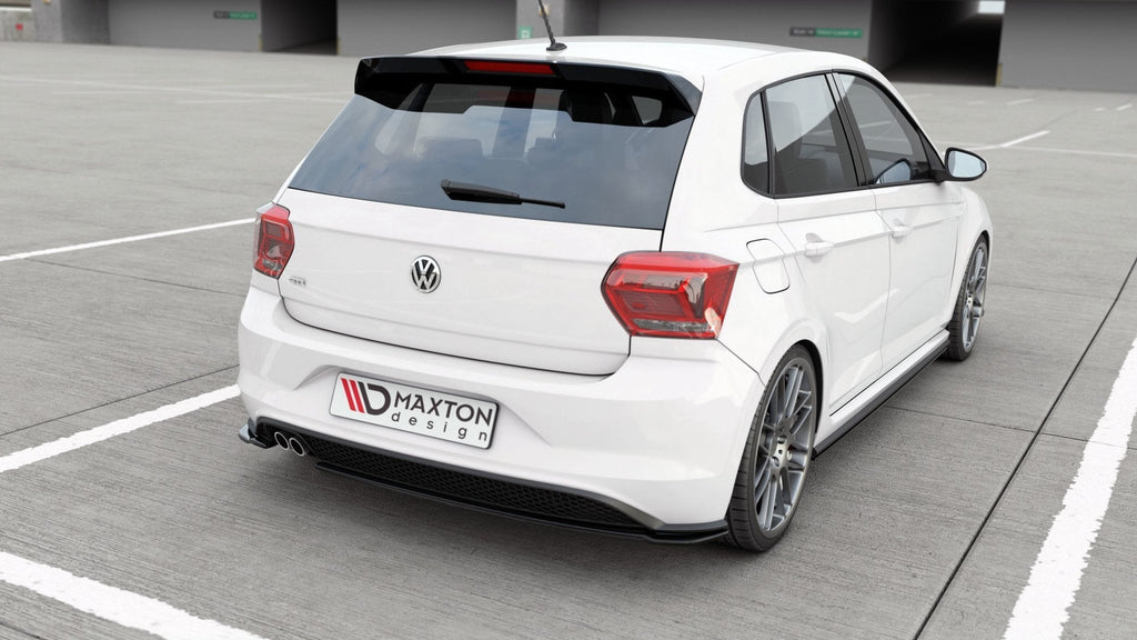Maxton Design Splitters laterales traseros V.2 para Volkswagen Polo GTI / R-line Mk6 - imagen 1