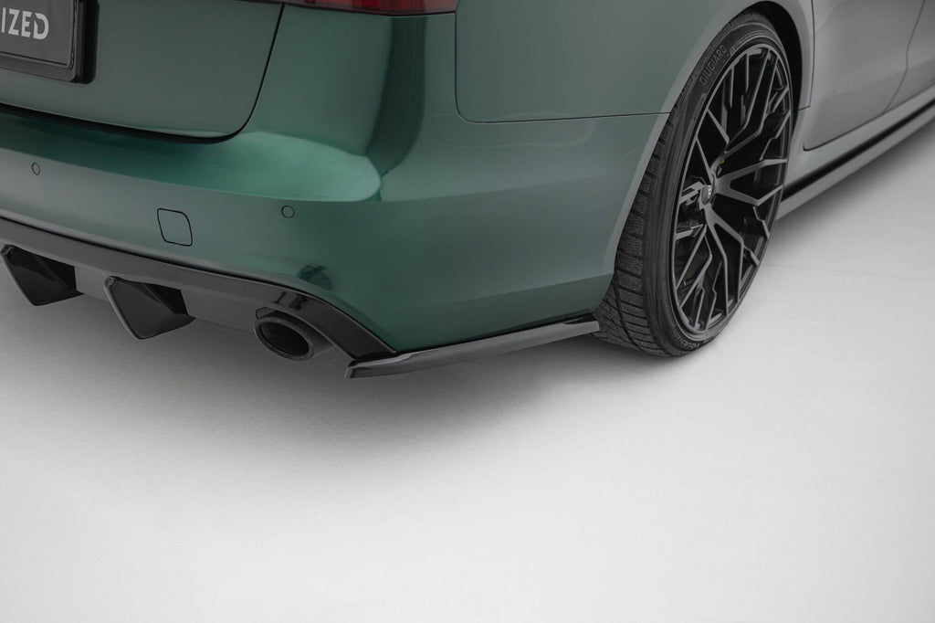 Maxton Design Splitters laterales traseros V.3 para Audi A6 S-line Avant C7 - imagen 1