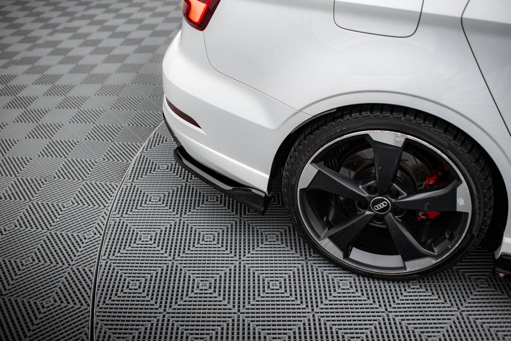 Maxton Design Splitters laterales traseros V.3 para Audi RS3 Sedan 8V Facelift - imagen 3