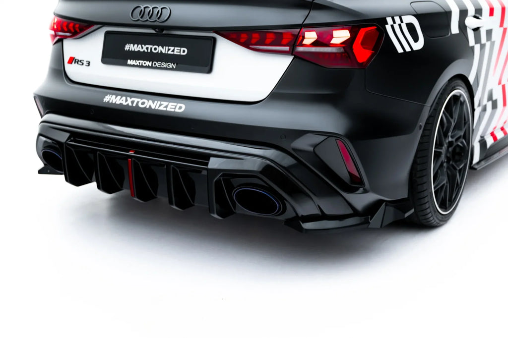 Maxton Design Splitters laterales traseros V.3 para Audi RS3 Sedan 8Y Facelift - imagen 2