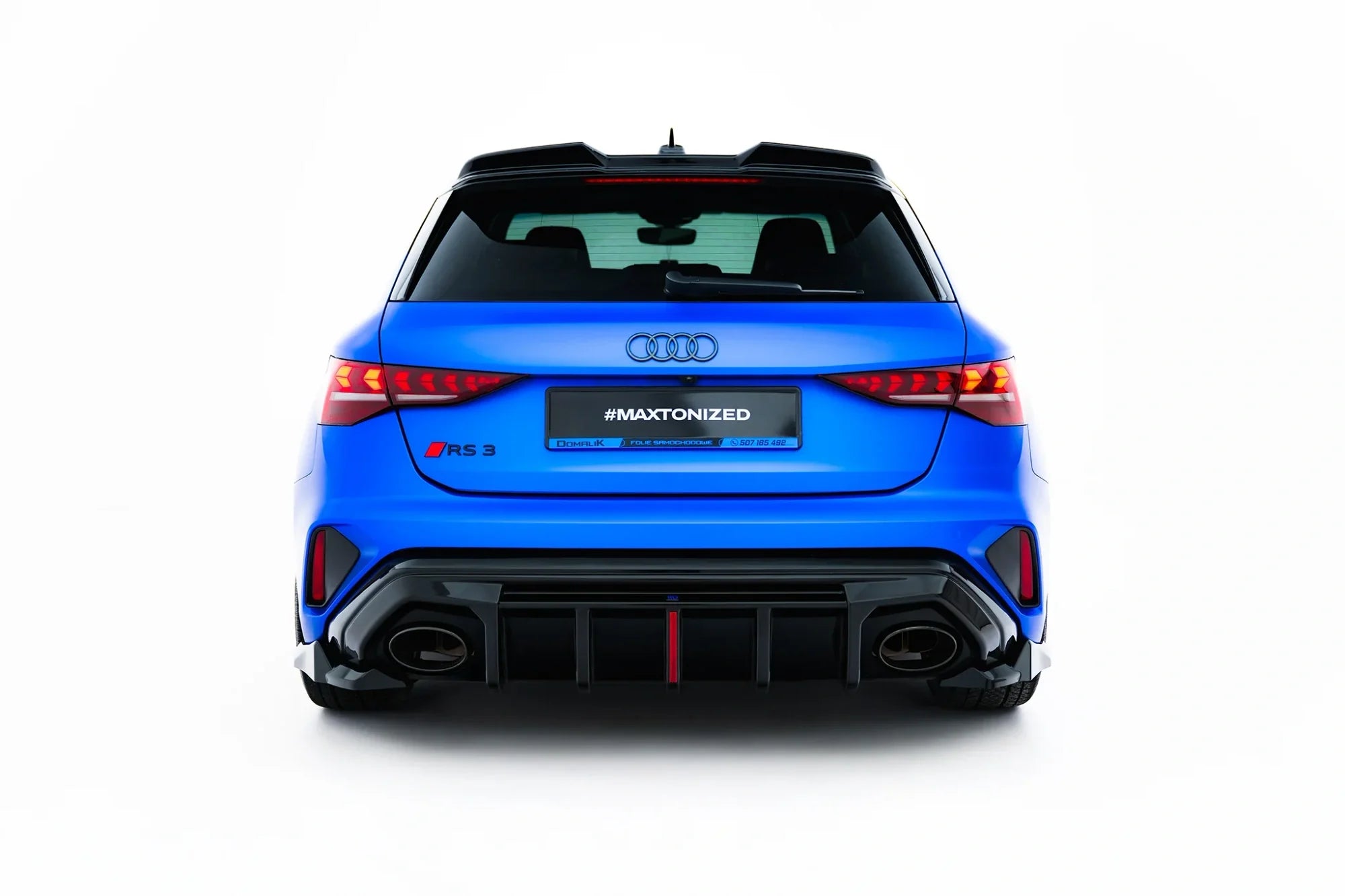 Maxton Design Splitters laterales traseros V.3 para Audi RS3 Sportback 8Y Facelift - imagen 4