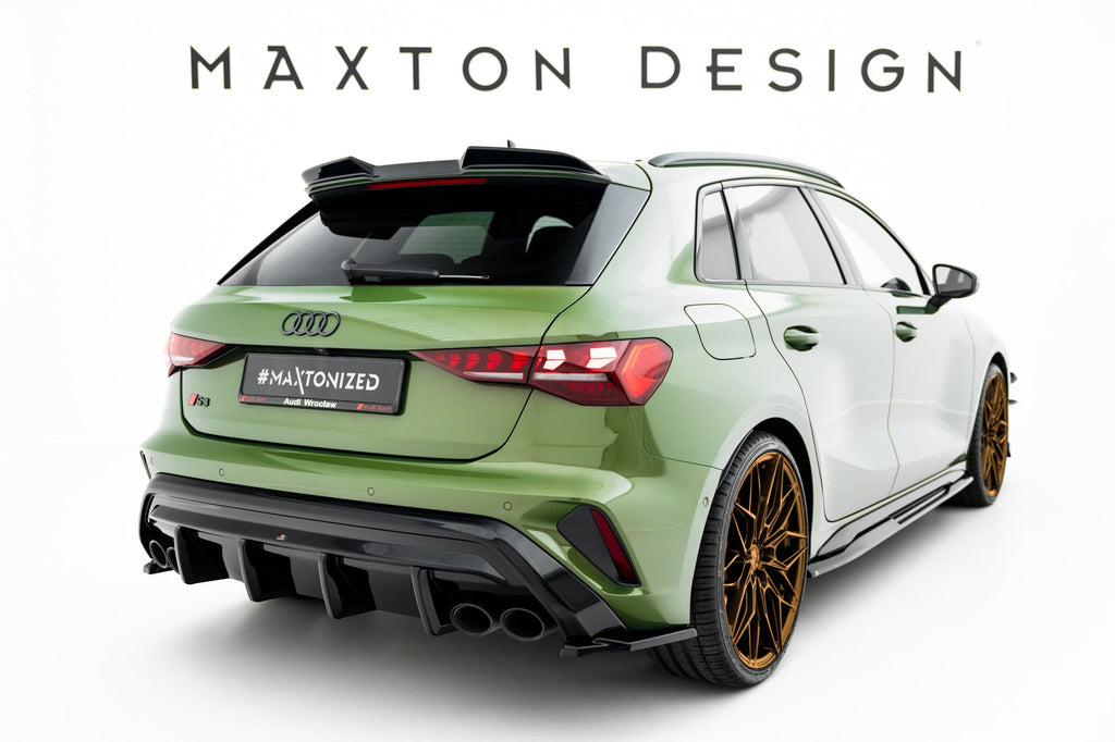 Maxton Design Splitters laterales traseros V.3 para Audi S3 Sportback 8Y Facelift - imagen 3