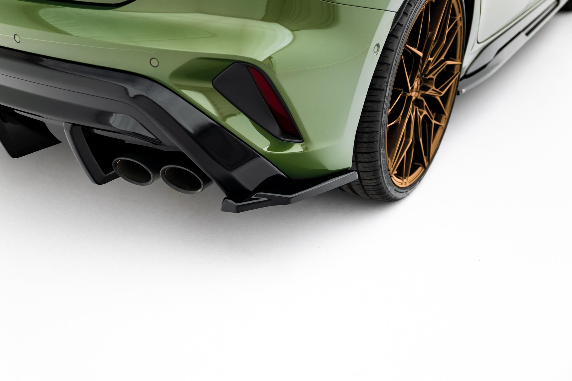 Maxton Design Splitters laterales traseros V.3 para Audi S3 Sportback 8Y Facelift - imagen 1
