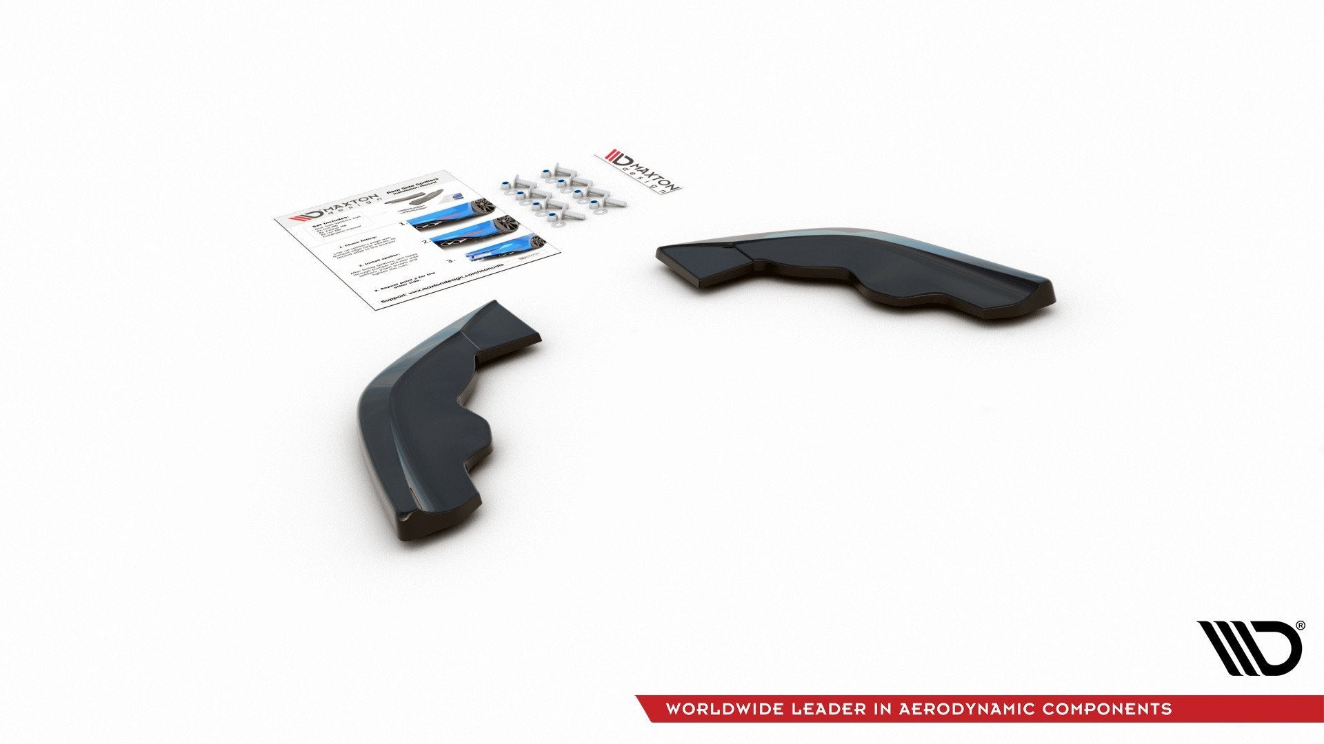 Maxton Design Splitters laterales traseros V.3 para BMW 1 F40 M-Pack/ M135i - imagen 6