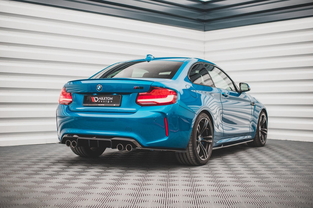 Maxton Design Splitters laterales traseros V.3 para BMW M2 F87 - imagen 2
