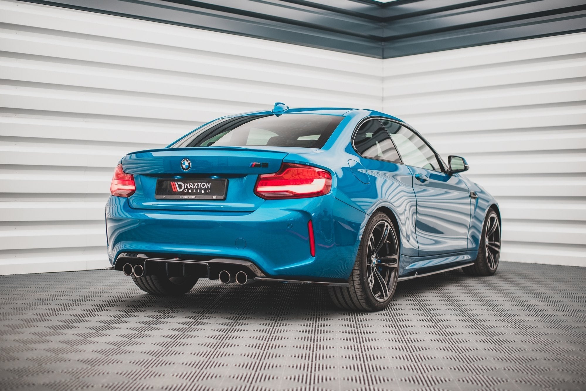 Maxton Design Splitters laterales traseros V.3 para BMW M2 F87 - imagen 2