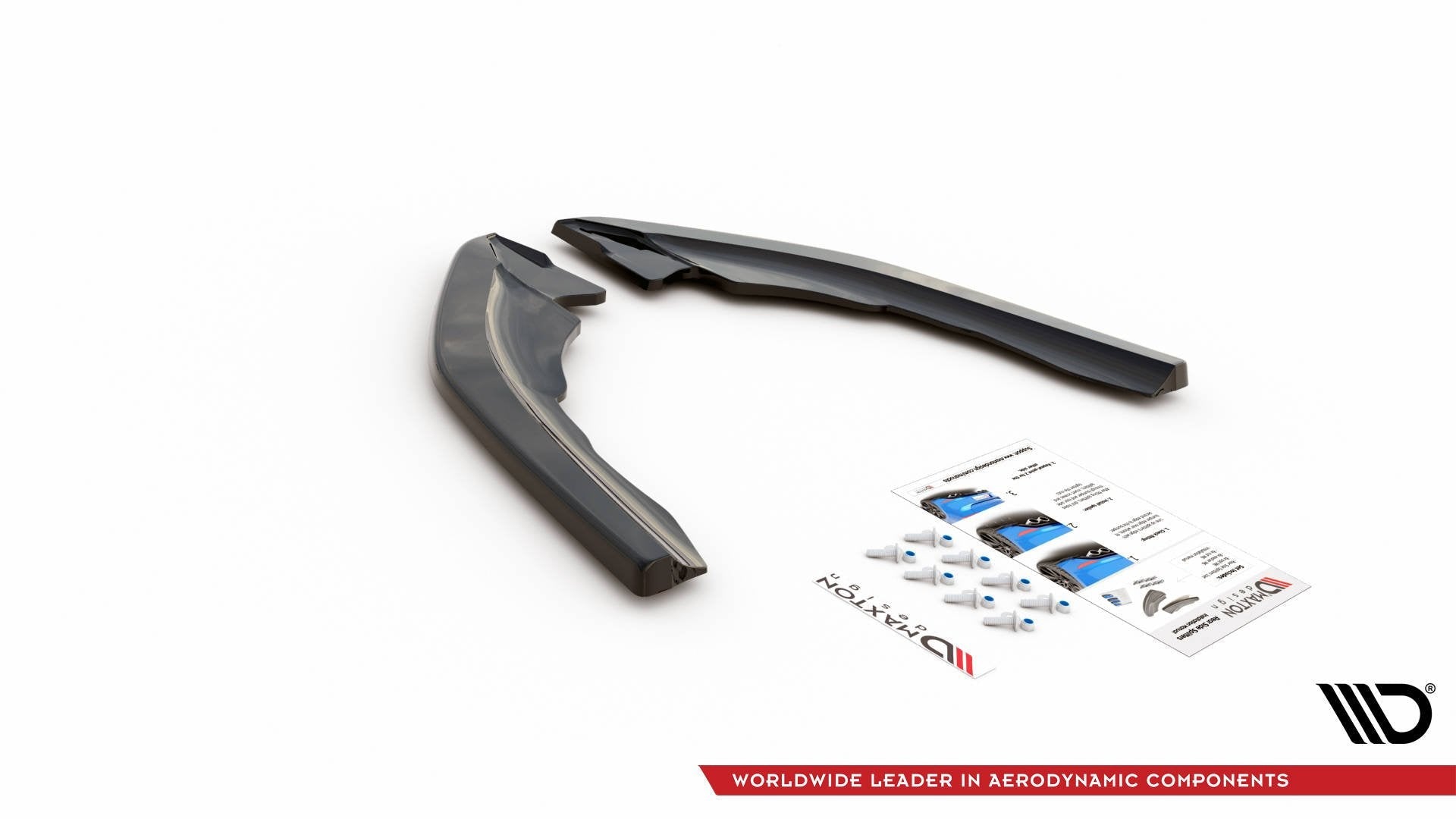Maxton Design Splitters laterales traseros V.3 para BMW M2 F87 - imagen 4