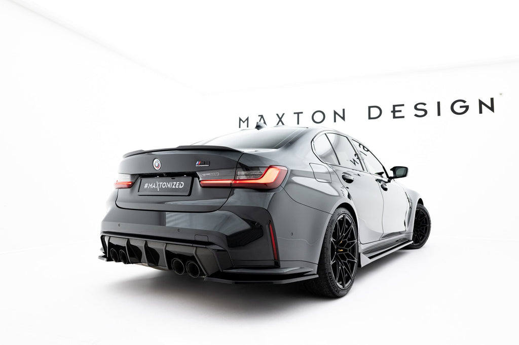 Maxton Design Splitters laterales traseros V.3 para BMW M3 Sedan / Touring G80 / G81 - imagen 3