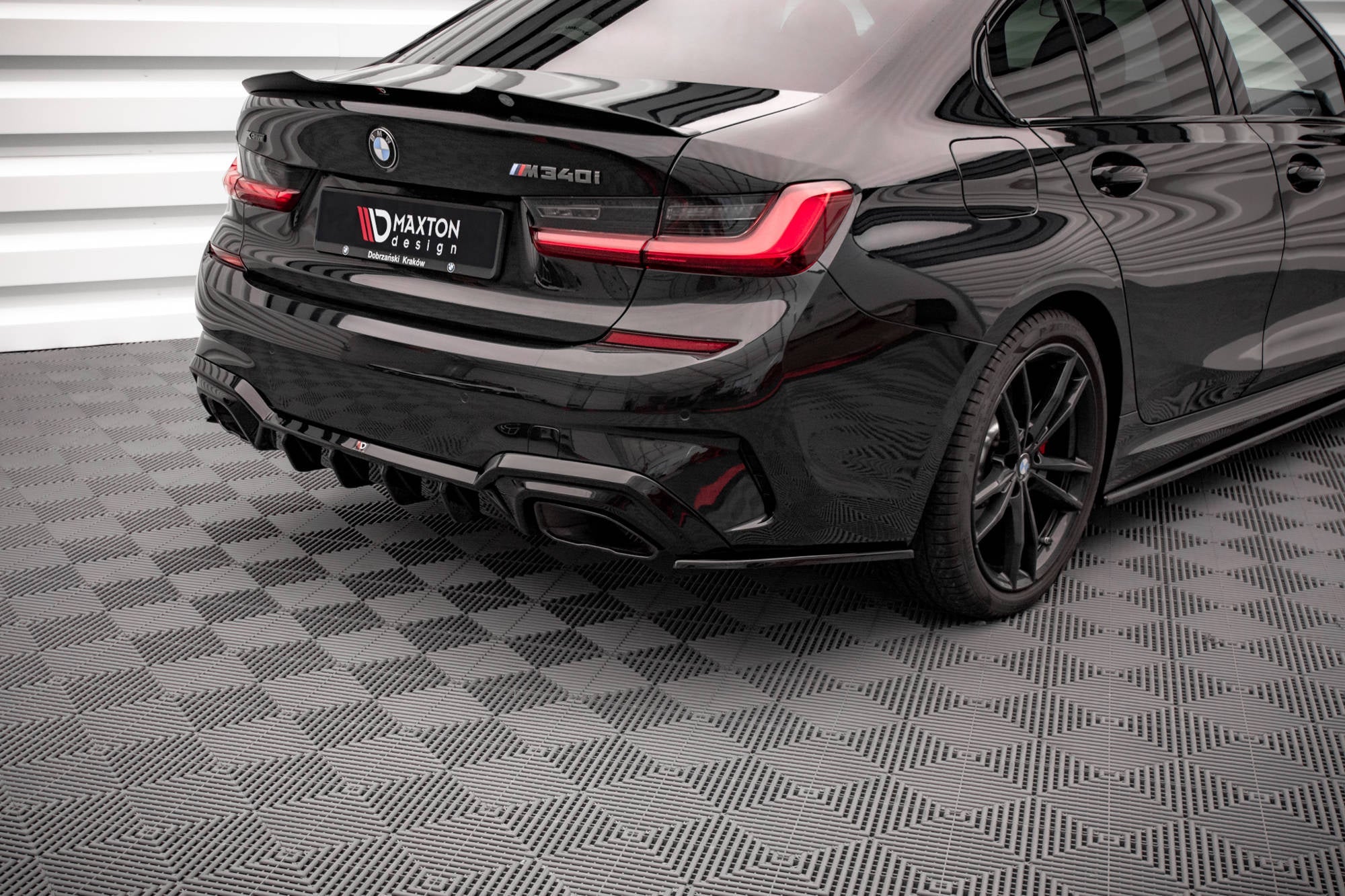 Maxton Design Splitters laterales traseros V.3 para BMW M340i / M-Pack G20 / G21 - imagen 2