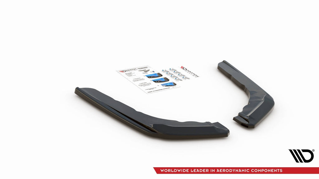 Maxton Design Splitters laterales traseros V.3 para BMW M4 F82 - imagen 3