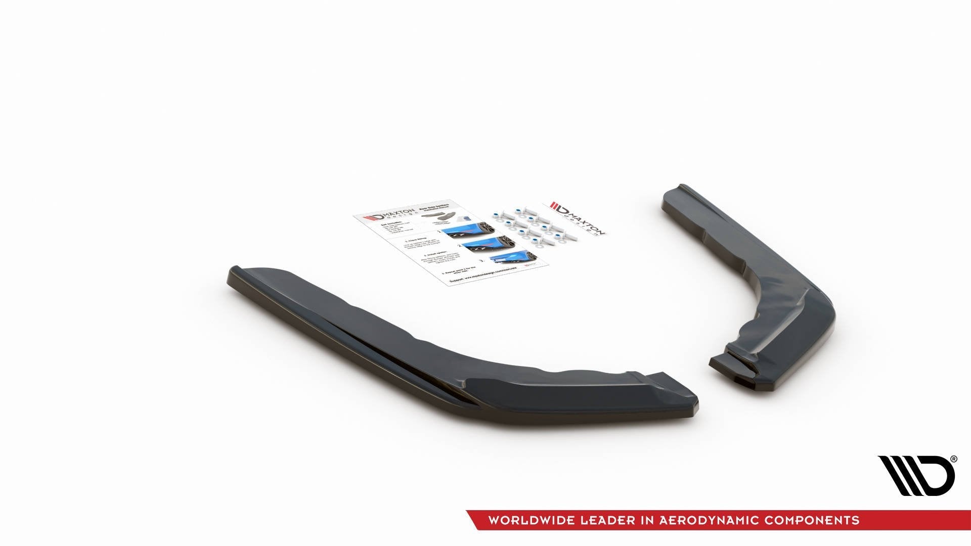 Maxton Design Splitters laterales traseros V.3 para BMW M4 F82 - imagen 3