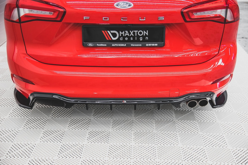 Maxton Design Splitters laterales traseros For V.3 (For Rear Valance V.1) para Ford Focus ST-Line Estate Mk4 - imagen 2