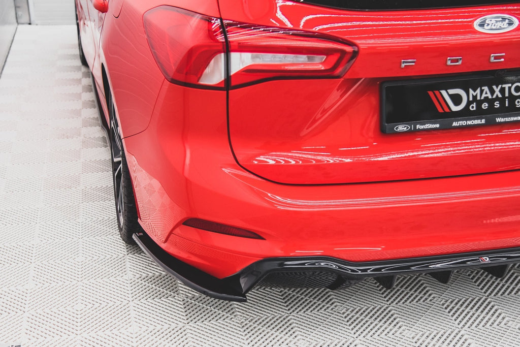 Maxton Design Splitters laterales traseros For V.3 (For Rear Valance V.1) para Ford Focus ST-Line Estate Mk4 - imagen 1