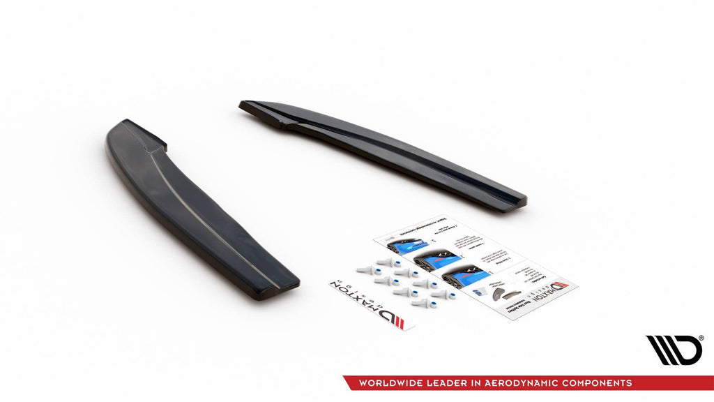 Maxton Design Splitters laterales traseros For V.3 (For Rear Valance V.1) para Ford Focus ST-Line Estate Mk4 - imagen 5