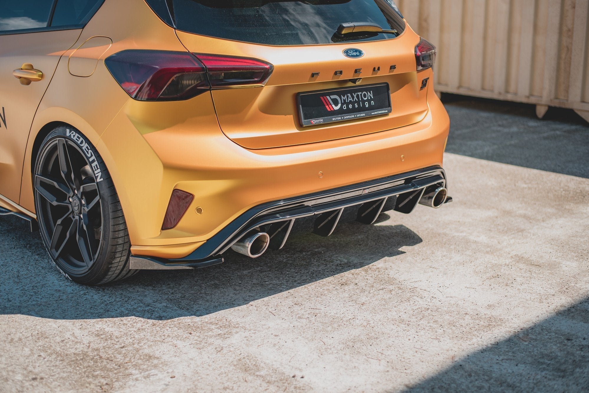 Maxton Design Splitters laterales traseros V.3 (For Rear Valance V.3) para Ford Focus Hatchback ST Mk4 - imagen 6