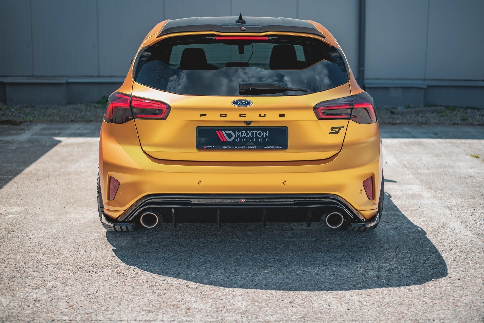 Maxton Design Splitters laterales traseros V.3 (For Rear Valance V.3) para Ford Focus Hatchback ST Mk4 - imagen 7