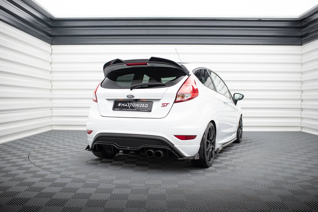 Maxton Design Splitters laterales traseros V.3 + Flaps para Ford Fiesta ST Mk7 Facelift - imagen 2