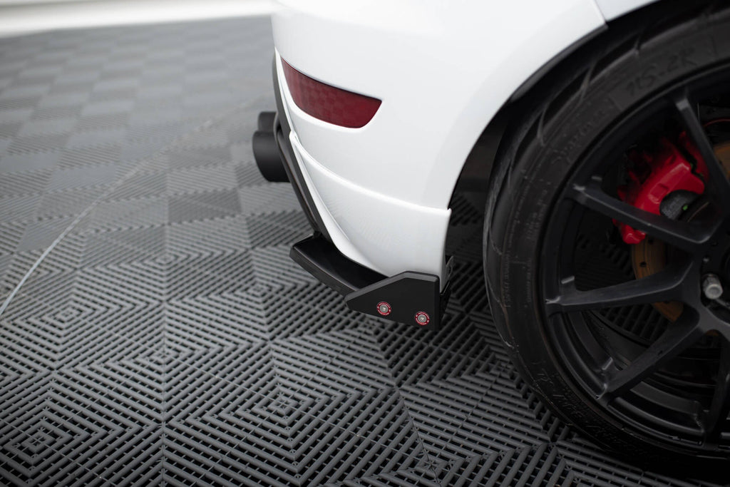 Maxton Design Splitters laterales traseros V.3 + Flaps para Ford Fiesta ST Mk7 Facelift - imagen 4