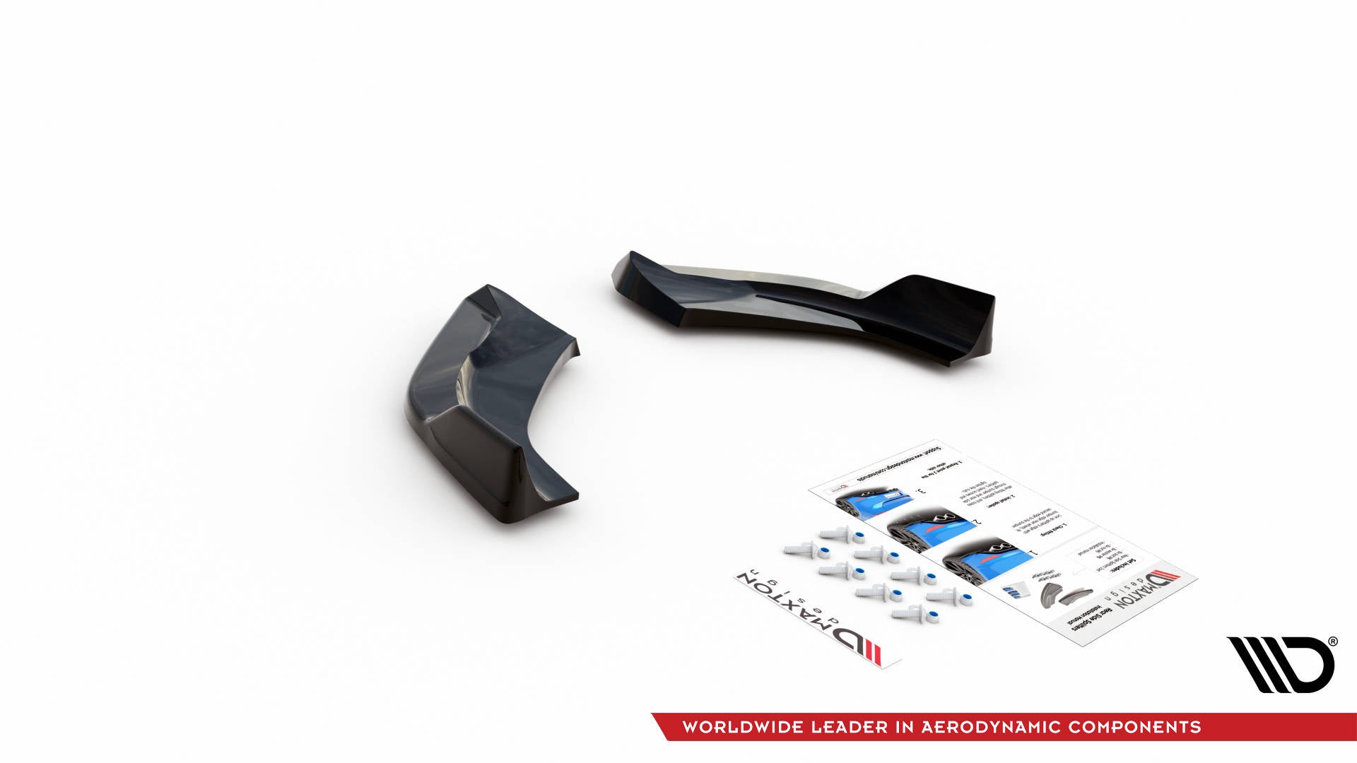 Maxton Design Splitters laterales traseros V.3 para Hyundai I30 N Hatchback Mk3 Facelift - imagen 5