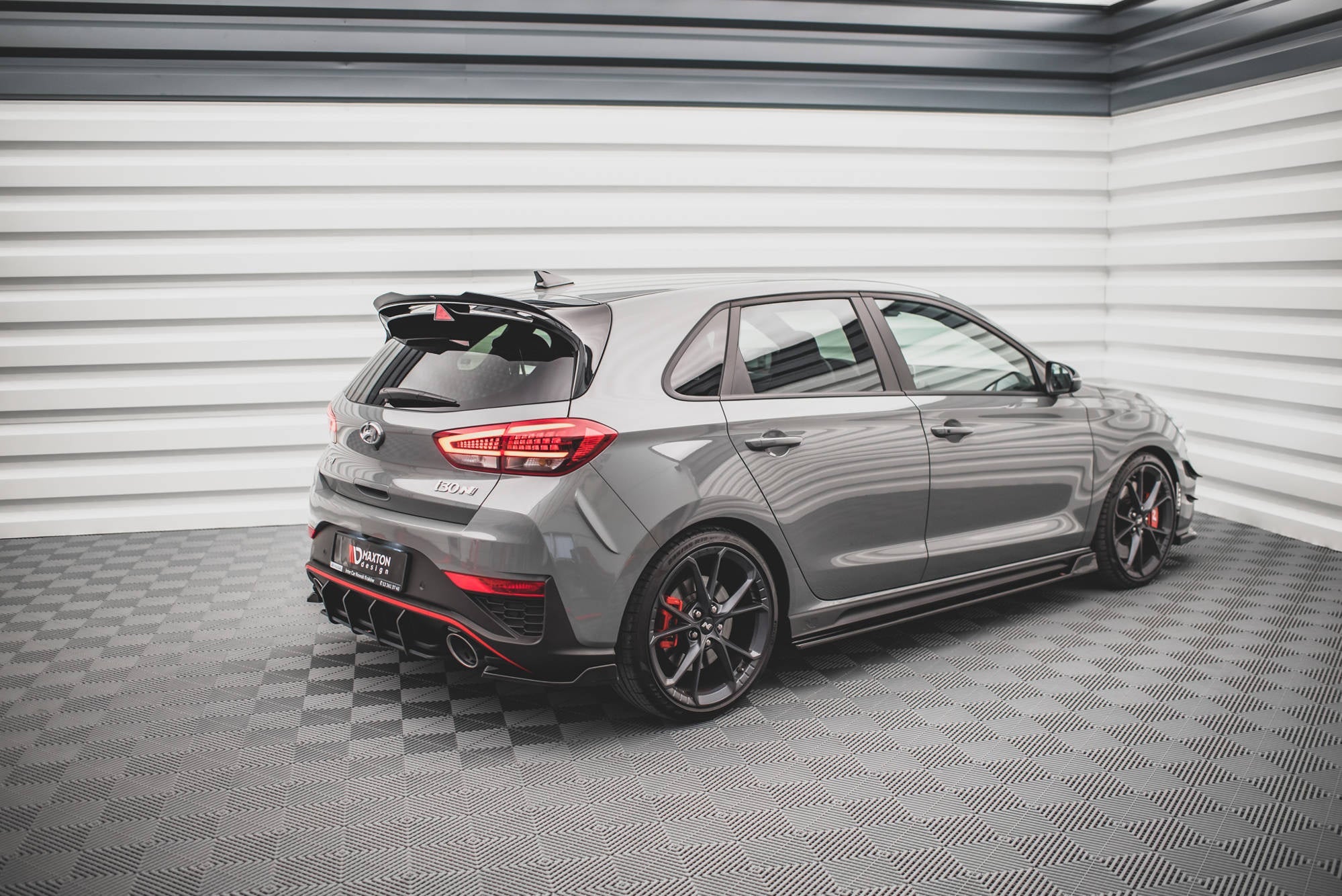 Maxton Design Splitters laterales traseros V.3 para Hyundai I30 N Hatchback Mk3 Facelift - imagen 3