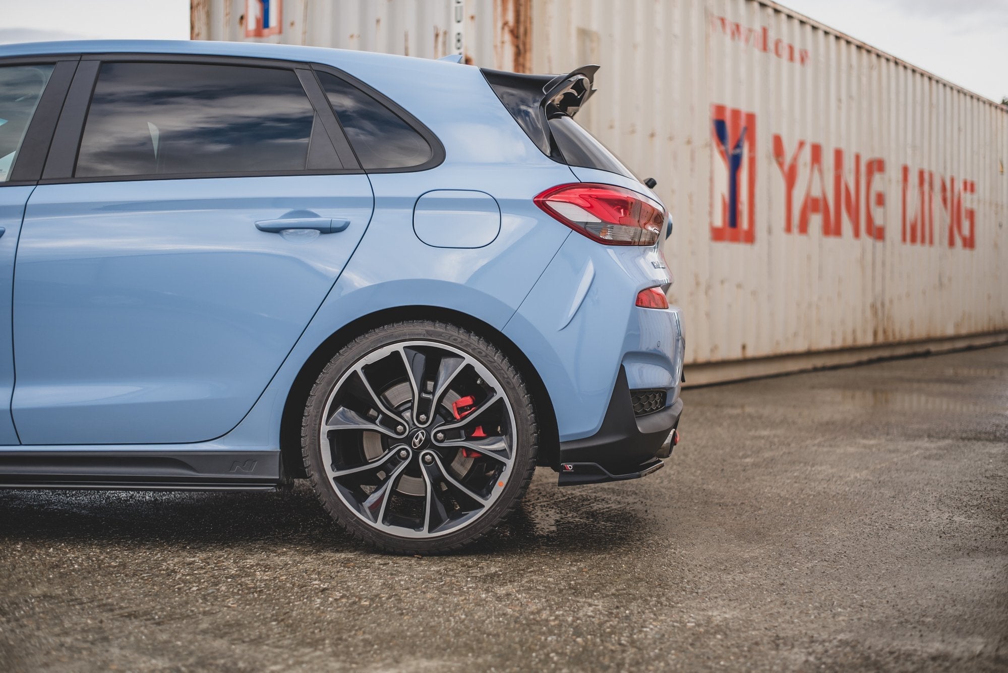 Maxton Design Splitters laterales traseros V.3 para Hyundai I30 N Mk3 Hatchback - imagen 2