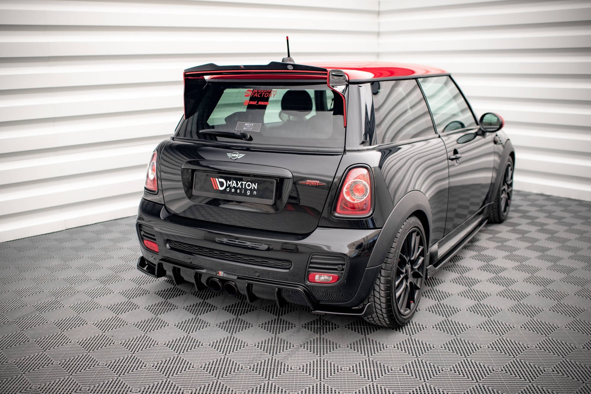 Maxton Design Splitters laterales traseros V.3 para Mini Cooper John Cooper Works R56 - imagen 2