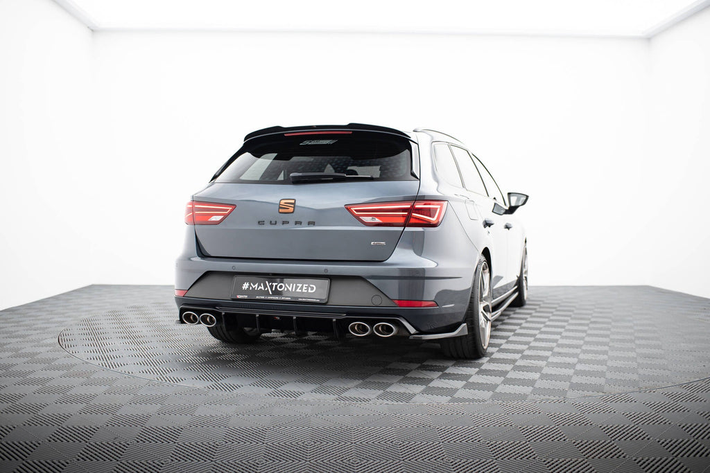 Maxton Design Splitters laterales traseros V.3 para Seat Leon Cupra Mk3 Facelift Sportstourer - imagen 2