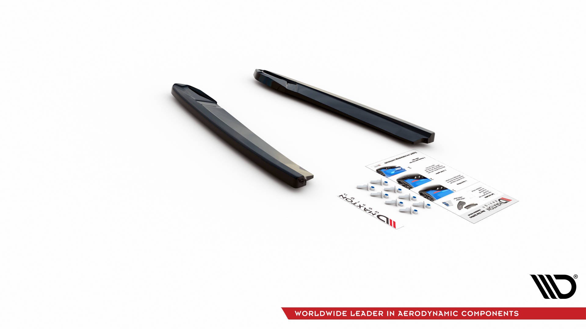 Maxton Design Splitters laterales traseros V.3 para Skoda Octavia RS Mk4 - imagen 5