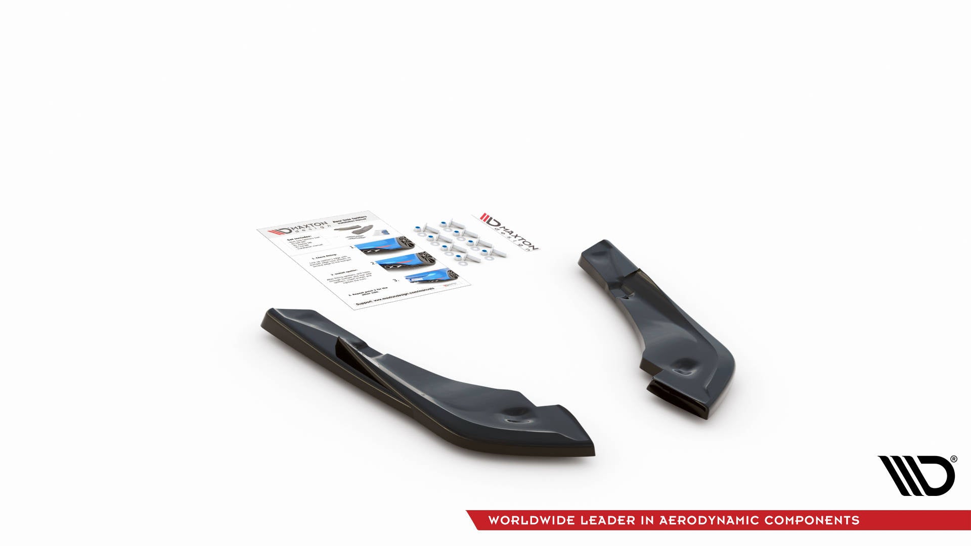 Maxton Design Splitters laterales traseros V.3 para Toyota Supra Mk5 - imagen 3