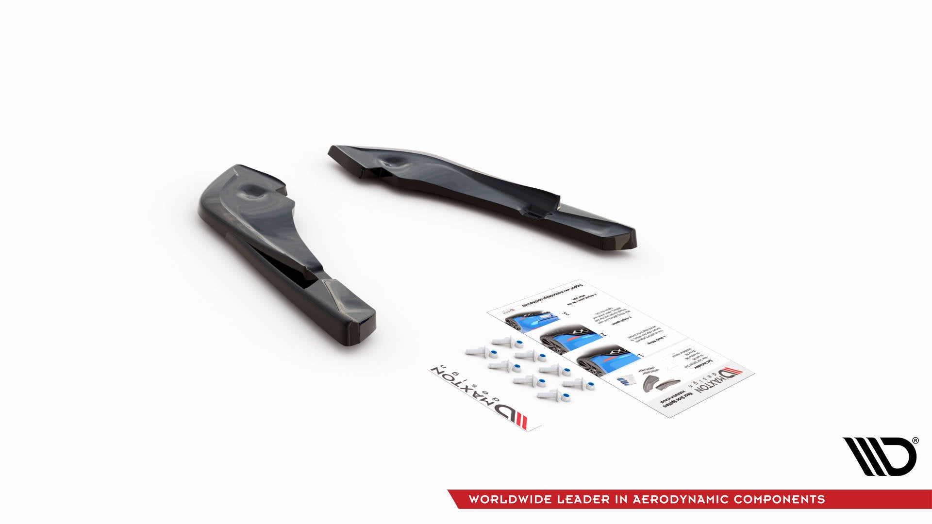 Maxton Design Splitters laterales traseros V.3 para Toyota Supra Mk5 - imagen 4