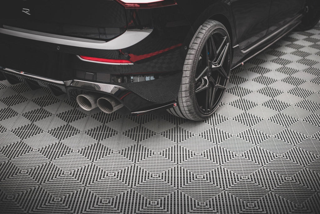 Maxton Design Splitters laterales traseros V.3 para Volkswagen Golf R Hatchback Mk8 para only with : VW-GO-8-R-RS1. - imagen 1
