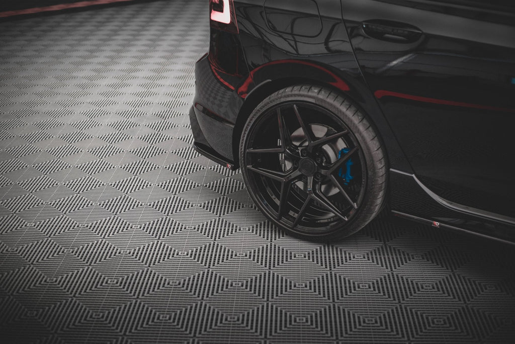 Maxton Design Splitters laterales traseros V.3 para Volkswagen Golf R Hatchback Mk8 para only with : VW-GO-8-R-RS1. - imagen 3