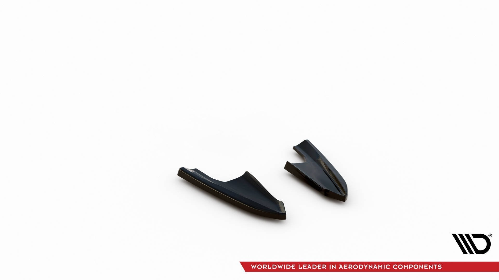 Maxton Design Splitters laterales traseros V.3 para Volkswagen Golf R Hatchback Mk8 Facelift para only with : VW-GO-8-R-RS1. - imagen 4