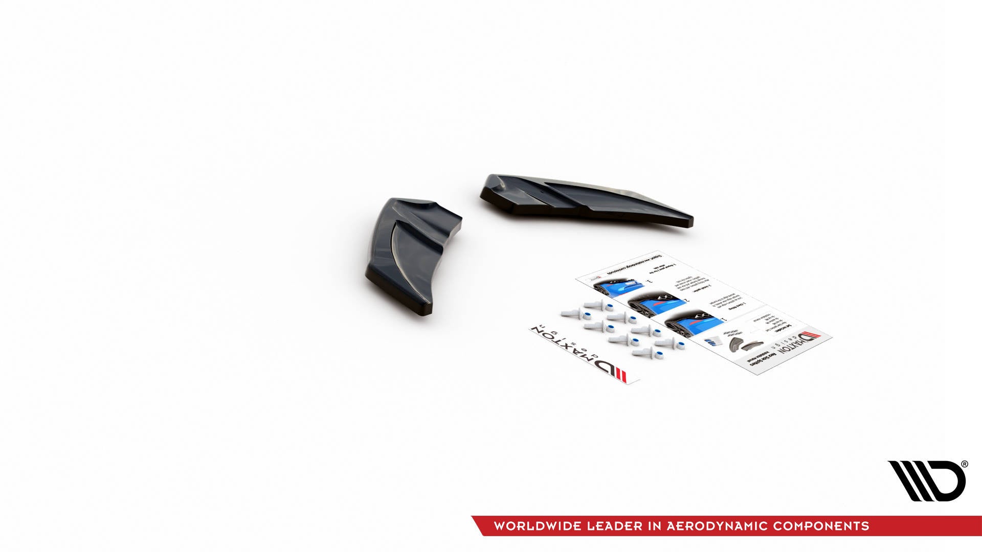 Maxton Design Splitters laterales traseros V.3 para Volkswagen Golf R Mk7 - imagen 5