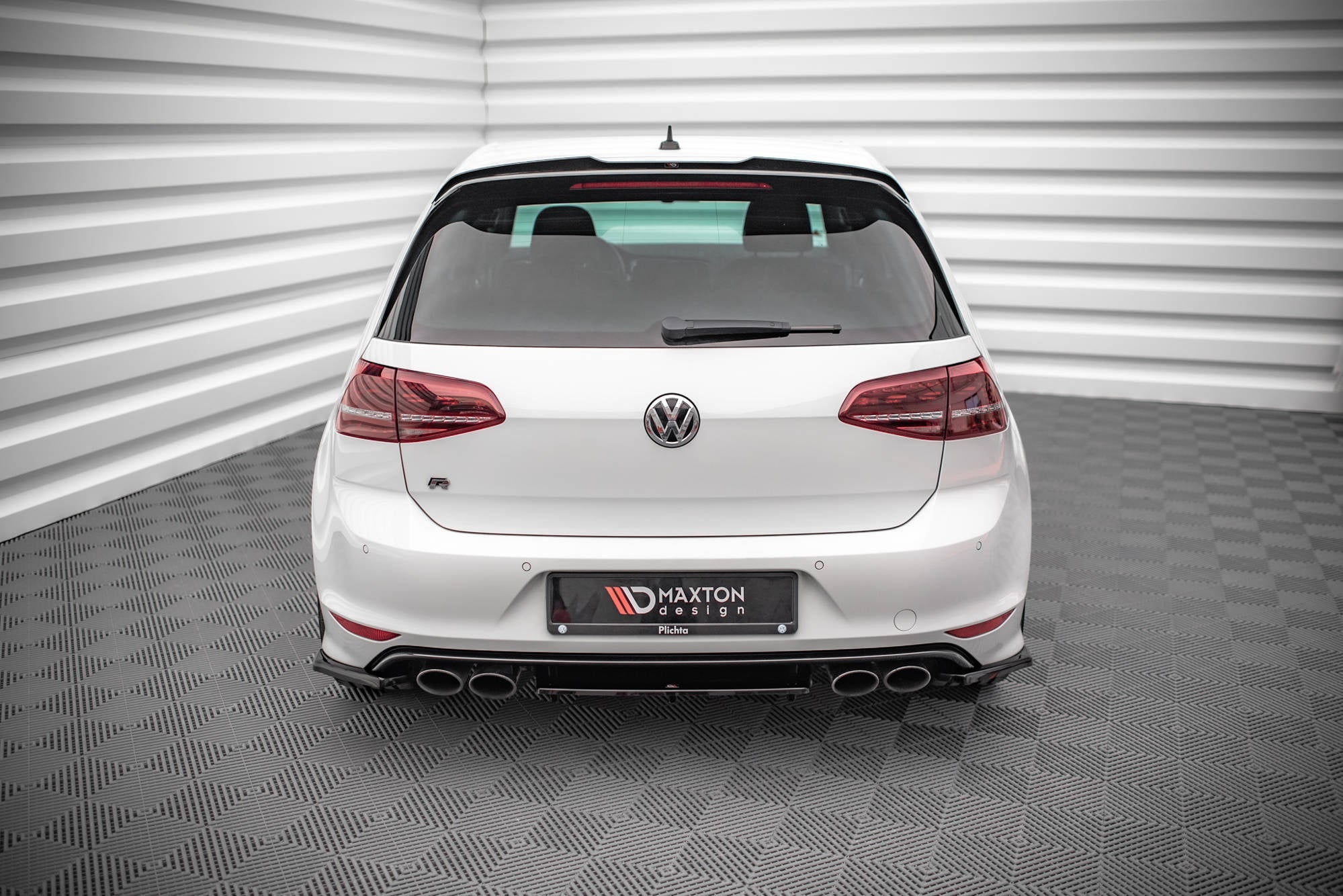 Maxton Design Splitters laterales traseros V.3 para Volkswagen Golf R Mk7 - imagen 2