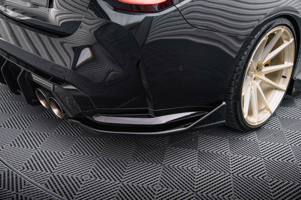 Maxton Design Splitters laterales traseros V.4 para BMW M4 G82 / G82 Facelift - imagen 2
