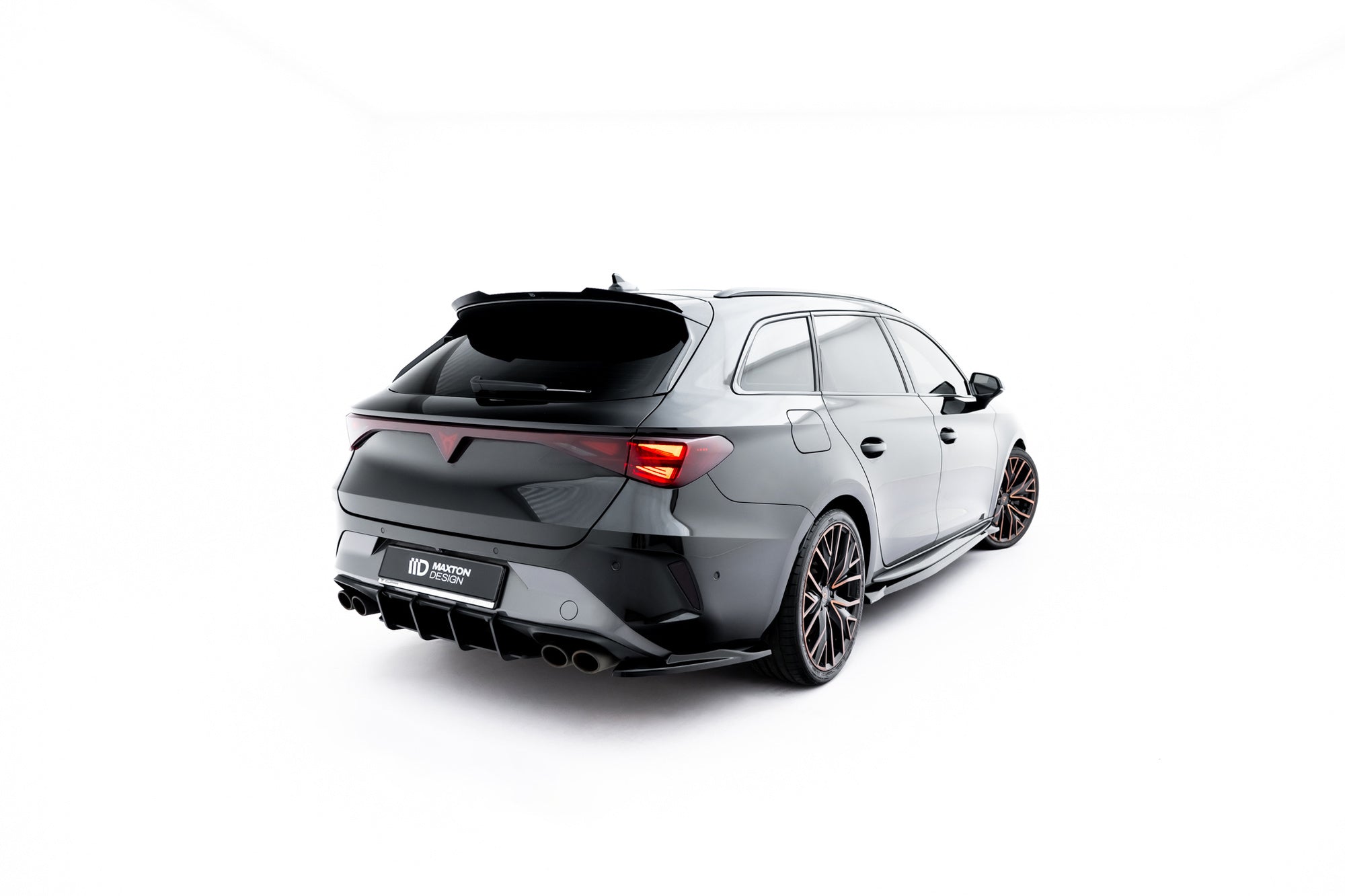 Maxton Design Splitters laterales traseros V.4 para Cupra Leon ST Mk1 Facelift - imagen 3