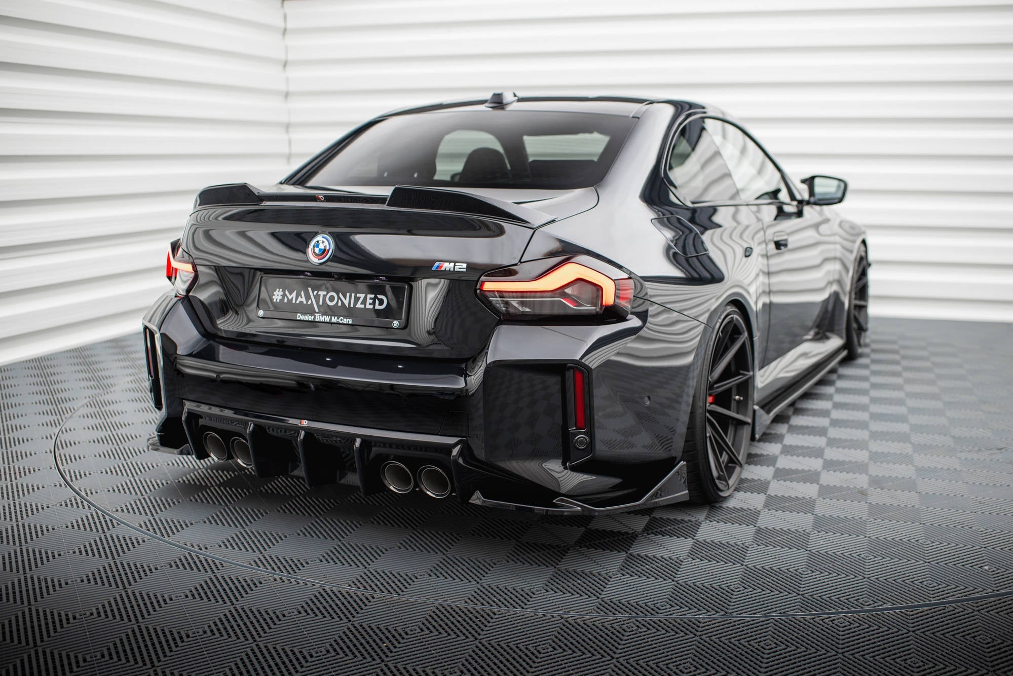 Maxton Design Splitters laterales traseros V.4 (For Rear Valance V.1) para BMW M2 G87 - imagen 2