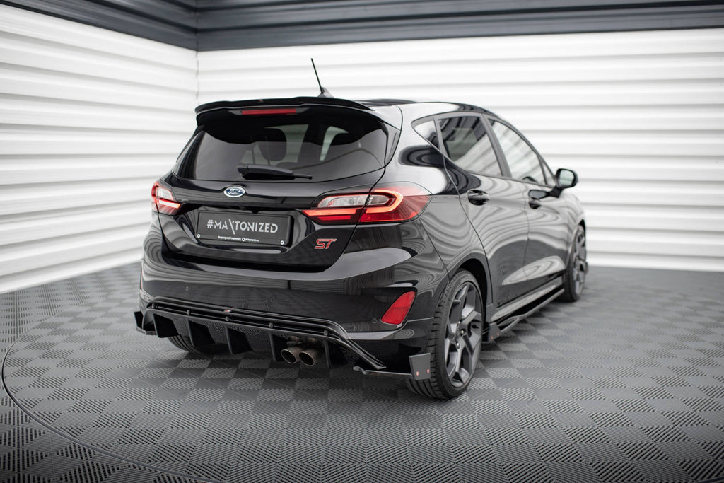 Maxton Design Splitters laterales traseros V.4 + Flaps para Ford Fiesta ST Mk8 - imagen 2