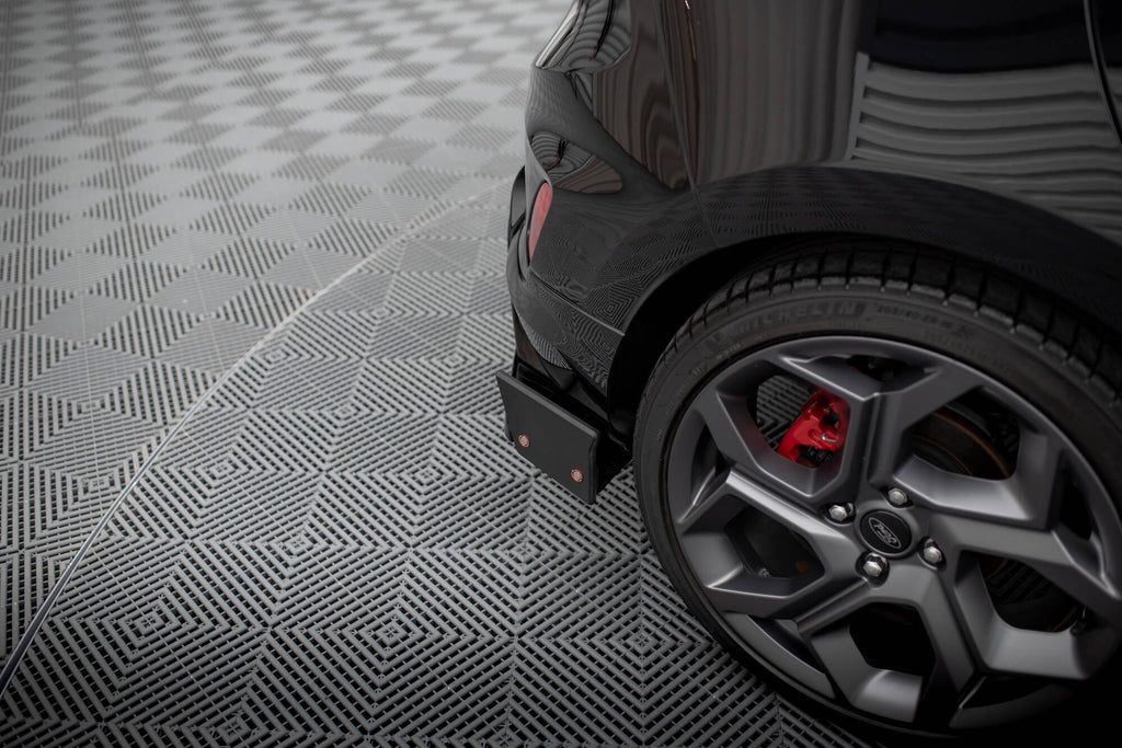 Maxton Design Splitters laterales traseros V.4 + Flaps para Ford Fiesta ST Mk8 - imagen 3