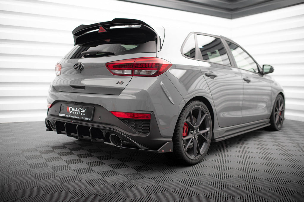 Maxton Design Splitters laterales traseros V.4 + Flaps para Hyundai I30 N Hatchback Mk3 Facelift - imagen 3