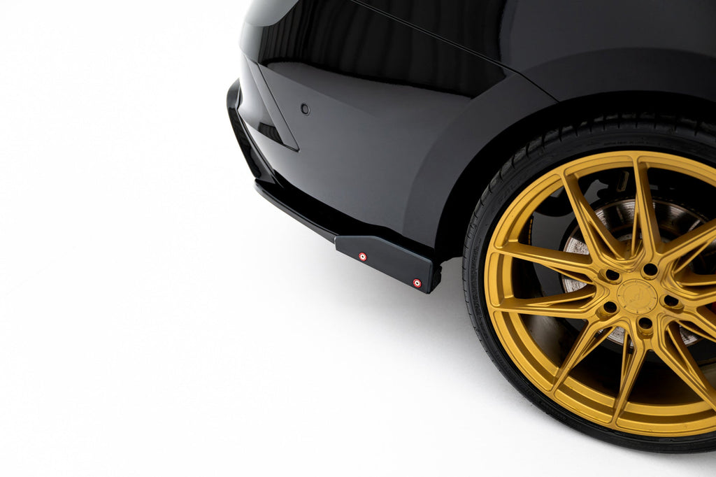 Maxton Design Splitters laterales traseros V.4 + Flaps para Skoda Octavia RS Combi / Liftback Mk4 / Mk4 Facelift - imagen 2