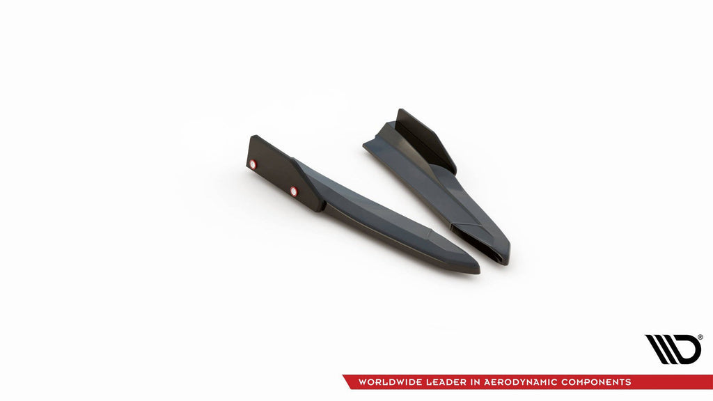 Maxton Design Splitters laterales traseros V.4 + Flaps para Skoda Octavia RS Combi / Liftback Mk4 / Mk4 Facelift - imagen 4