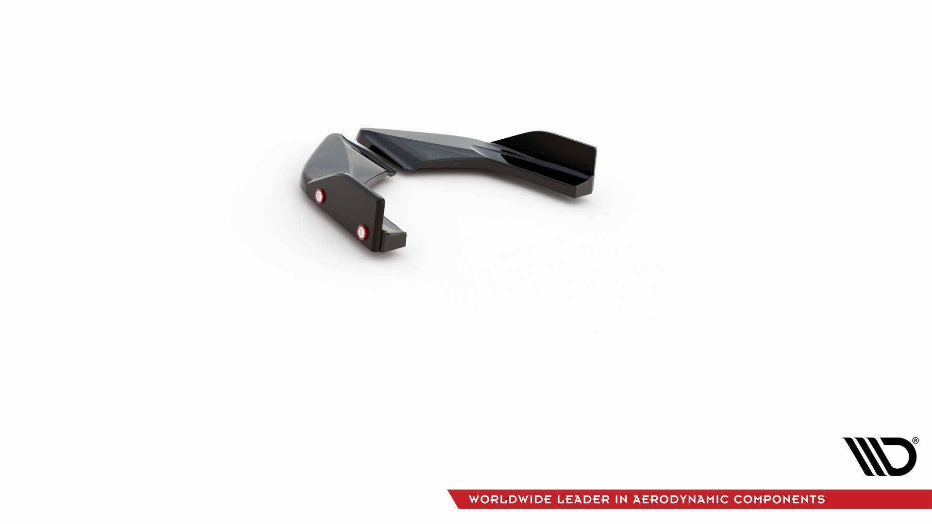 Maxton Design Splitters laterales traseros V.4 + Flaps para Volkswagen Golf GTI / GTE Mk8 para only with : VW-GO-8-GTI-RS2 - imagen 8