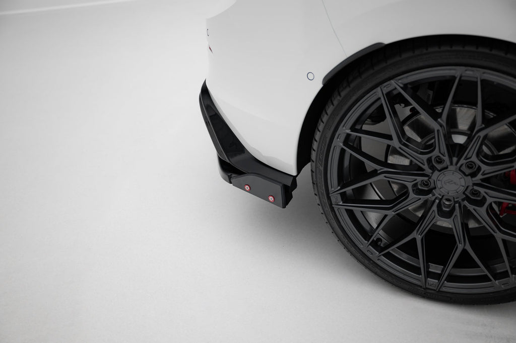 Maxton Design Splitters laterales traseros V.4 + Flaps para Volkswagen Golf GTI / GTE Mk8 para only with : VW-GO-8-GTI-RS2 - imagen 2