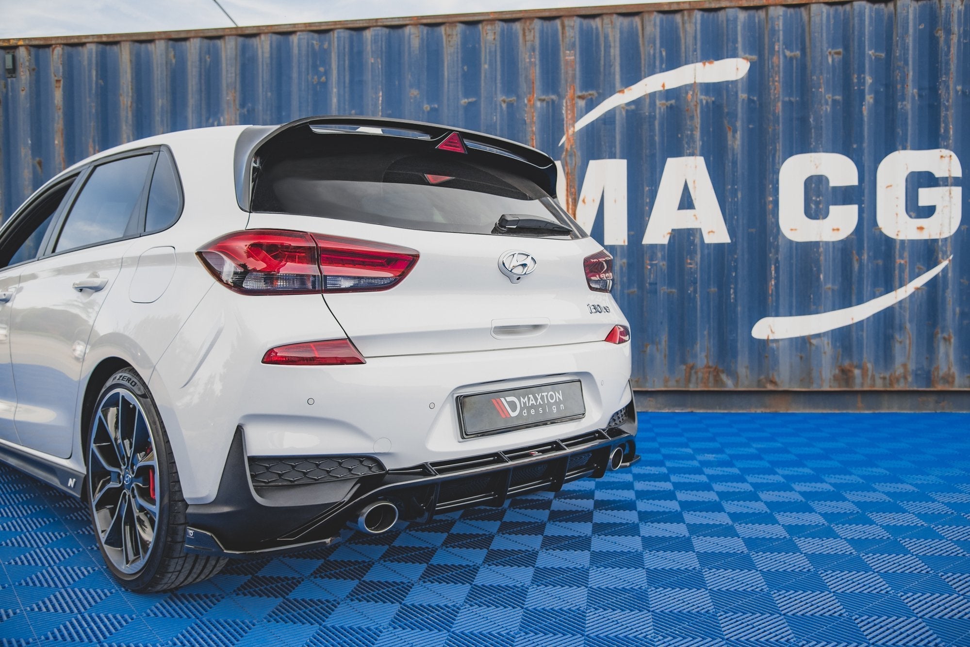 Maxton Design Splitters laterales traseros V.4 para Hyundai I30 N Mk3 Hatchback - imagen 3