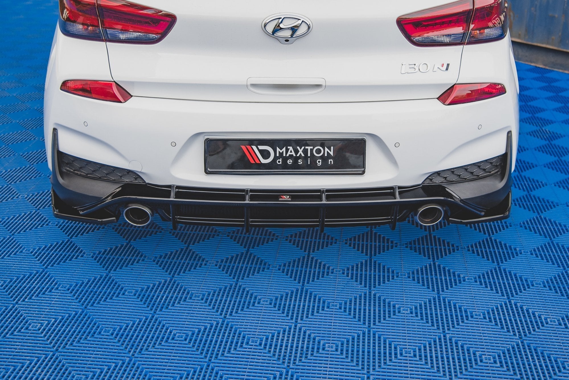 Maxton Design Splitters laterales traseros V.4 para Hyundai I30 N Mk3 Hatchback - imagen 4