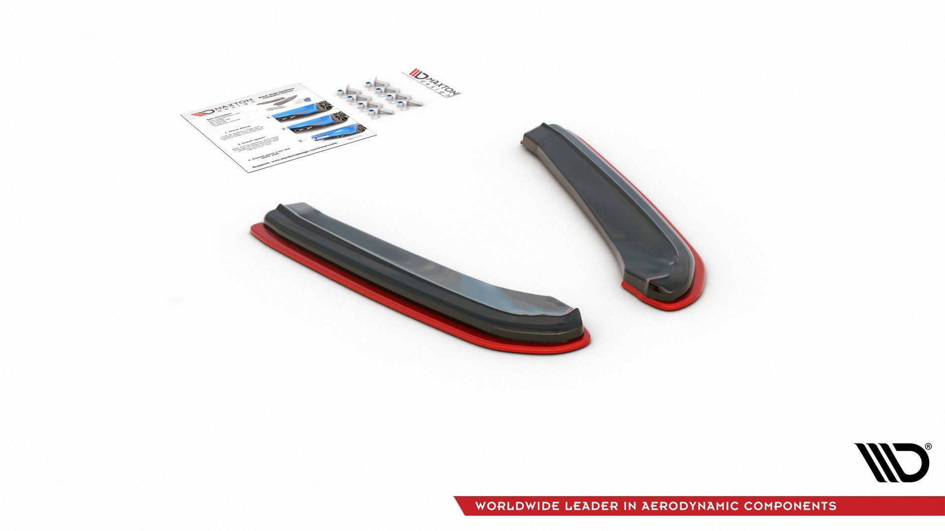 Maxton Design Splitters laterales traseros V.4 para Seat Leon Cupra Mk3 Facelift Sportstourer - imagen 4
