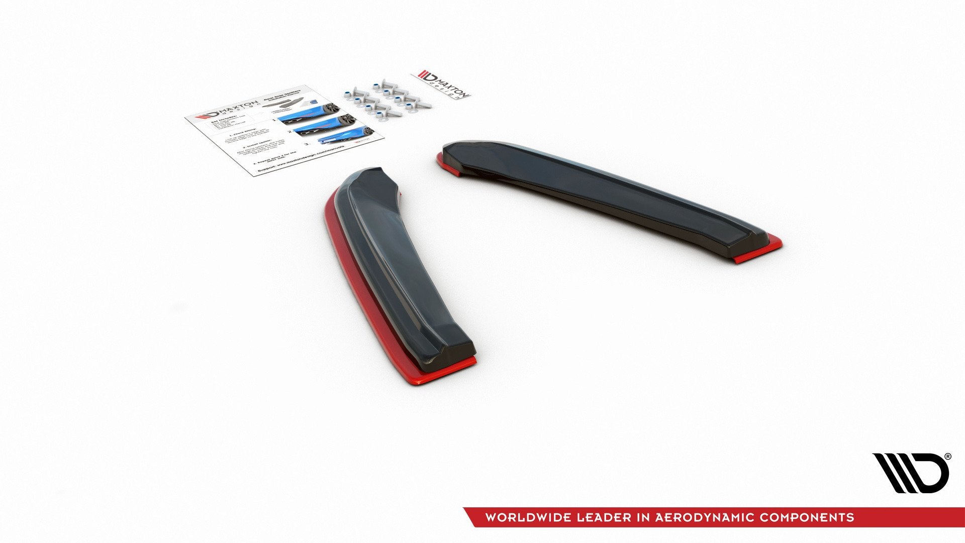Maxton Design Splitters laterales traseros V.4 para Seat Leon Cupra Mk3 Facelift Sportstourer - imagen 5