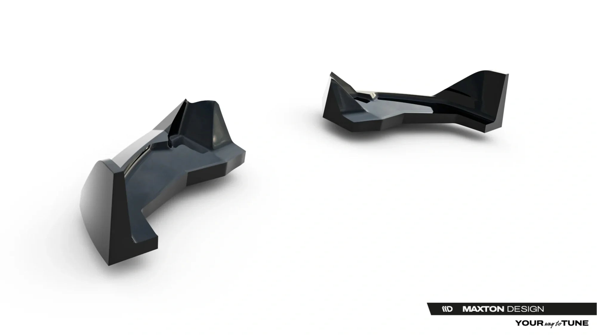 Maxton Design Splitters laterales traseros V.4 para Toyota GR Yaris Mk4 Facelift - imagen 5